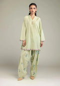 Khaadi | Embroidered | Doria Lawn | 2-Piece | Ready to Wear | Mint - Shopping Haul