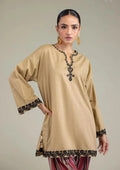 Khaadi | Embroidered | Lawn | 2-Piece | Ready to Wear | Brown Multi Tulip - Shopping Haul