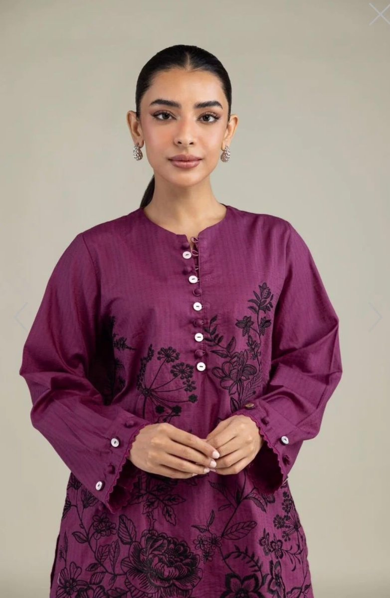 Khaadi | Embroidered | Self-Textured Lawn | 2-Piece | Ready to Wear | Murghenda - Shopping Haul