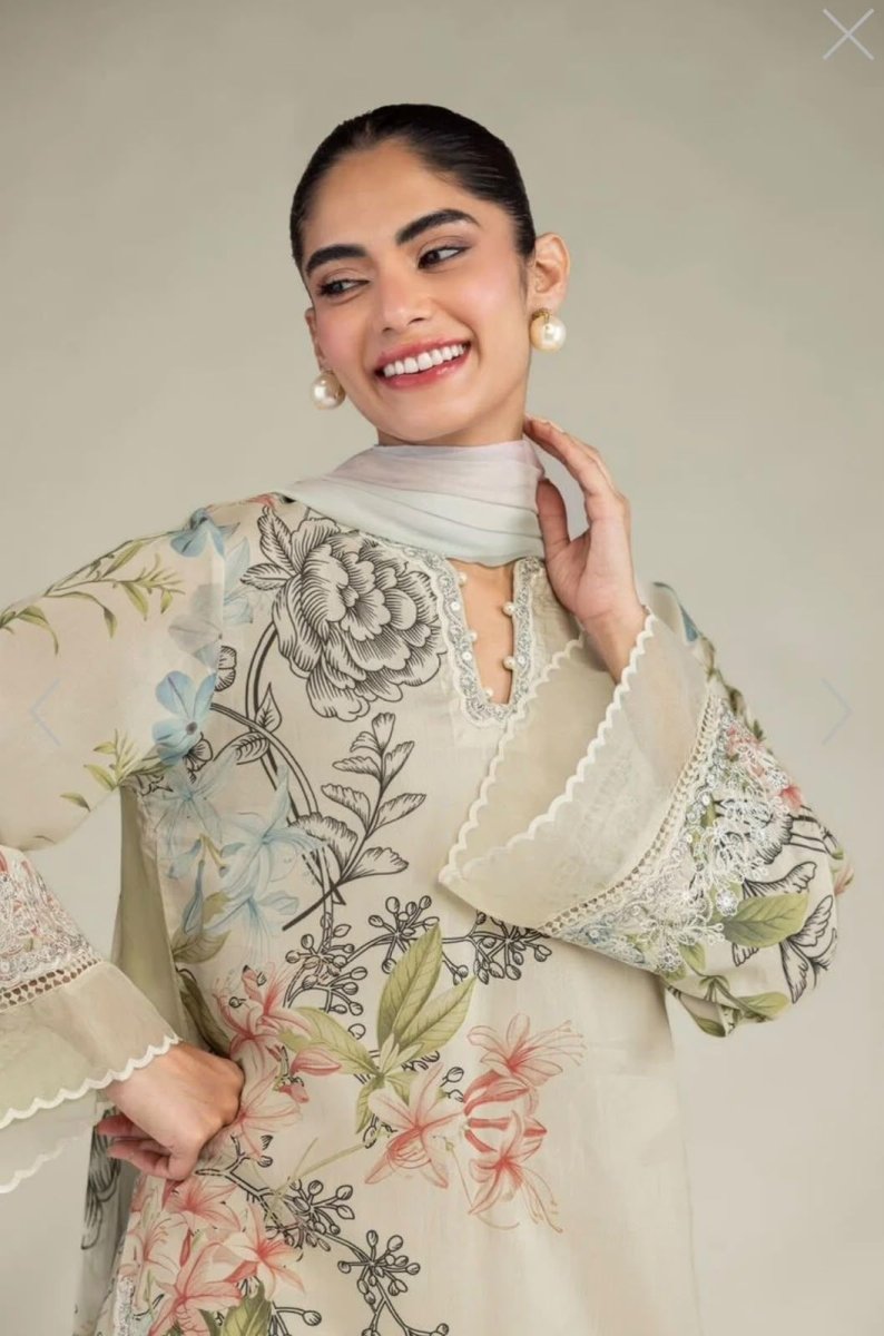 Khaadi | Luxury | Blended Viscose | 3-Piece | Ready to Wear | Off White II - Shopping Haul