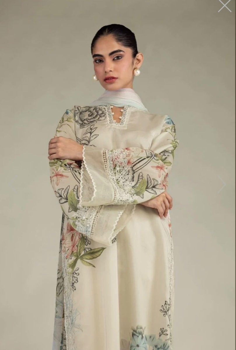 Khaadi | Luxury | Blended Viscose | 3-Piece | Ready to Wear | Off White II - Shopping Haul