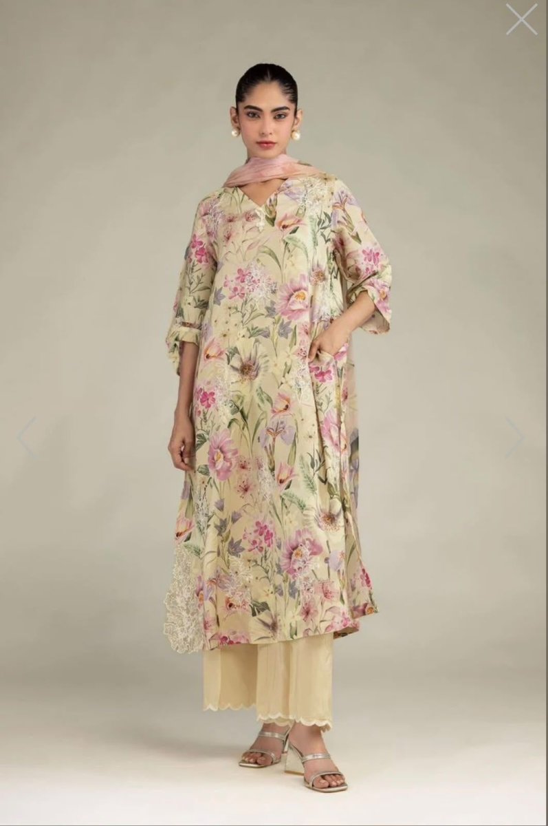 Khaadi | Luxury | Blended Viscose | 3-Piece | Ready to Wear | Peach