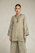 Khaadi | Luxury | Raw Silk | 2-Piece | Ready to Wear | Grey - Shopping Haul