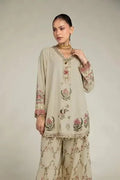 Khaadi | Luxury | Raw Silk | 2-Piece | Ready to Wear | Off White - Shopping Haul
