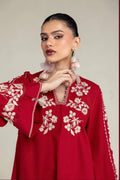 Khaadi | Luxury | Raw Silk | 2-Piece | Ready to Wear | Red - Shopping Haul