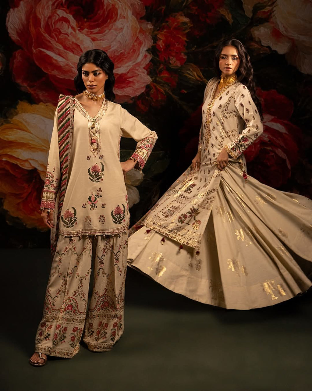 Khaadi | Luxury | Raw Silk | 2-Piece | Ready to Wear | Skin - Shopping Haul