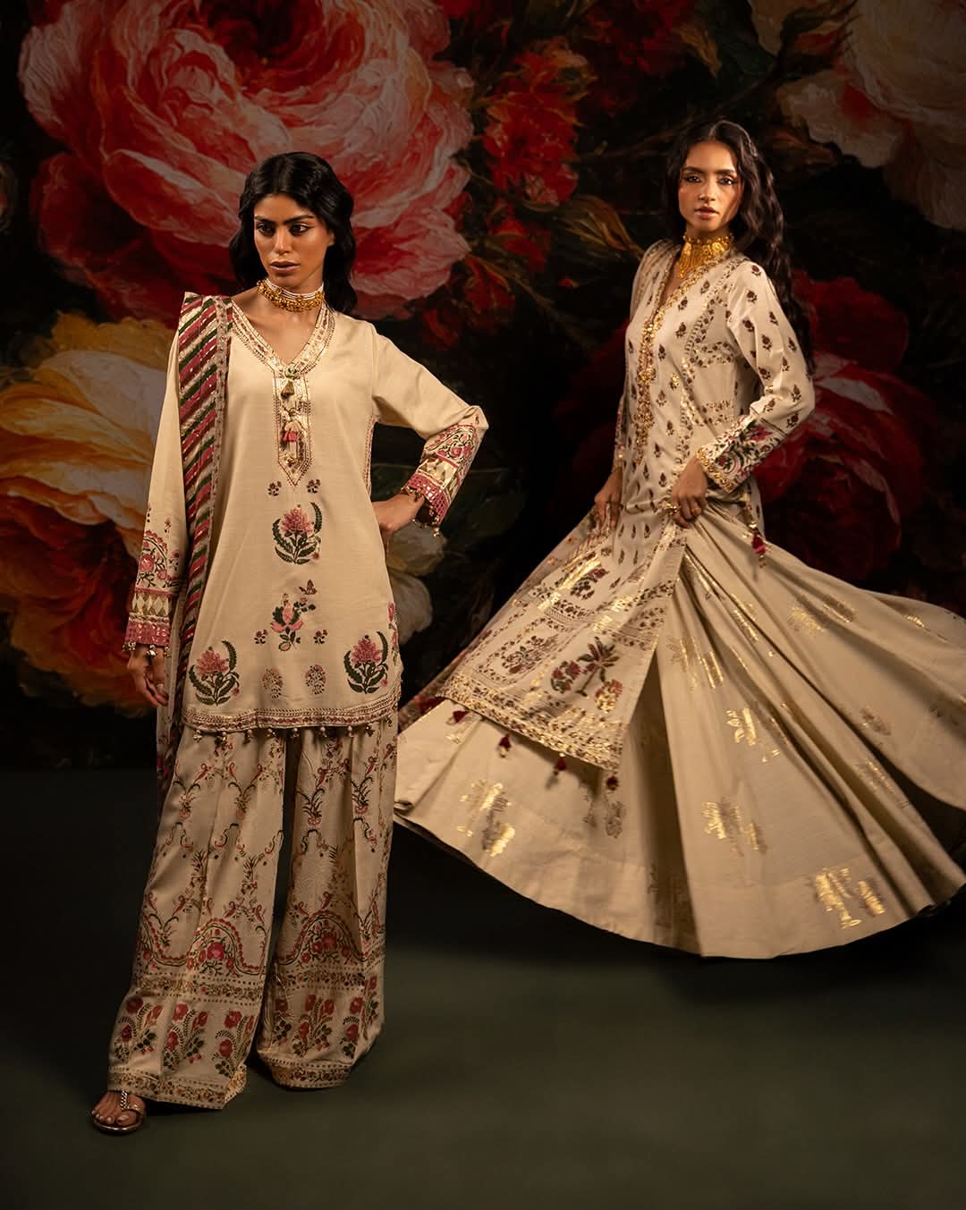Khaadi | Luxury | Raw Silk | 2-Piece | Ready to Wear | Skin - Shopping Haul