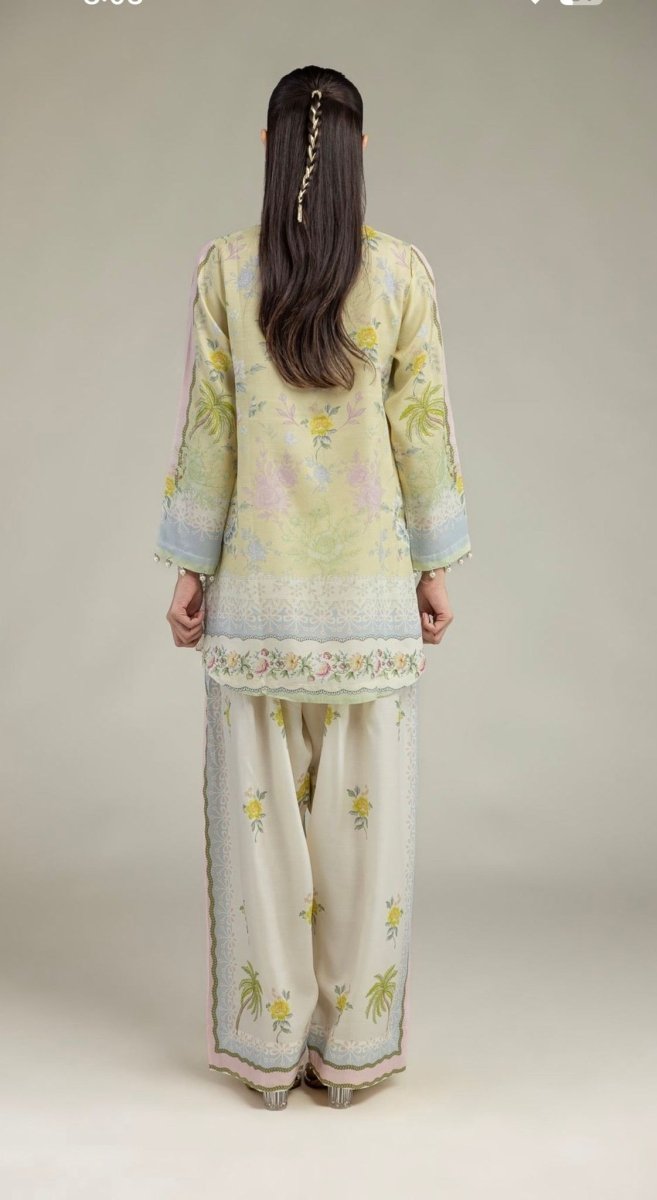 Khaadi | Luxury | Raw Silk | 3-Piece | Ready to Wear | Lime