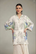 Khaadi | Luxury | Raw Silk | 3-Piece | Ready to Wear | Off White - Shopping Haul