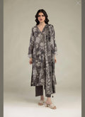 Khaadi | Printed | Lawn | 1-Piece | Ready to Wear | Grey - Shopping Haul