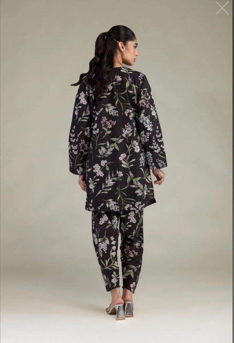 Khaadi | Printed | Lawn | 2-Piece | Ready to Wear | Black - Shopping Haul