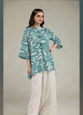 Khaadi | Printed | Lawn | 2-Piece | Ready to Wear | C-Green Western - Shopping Haul