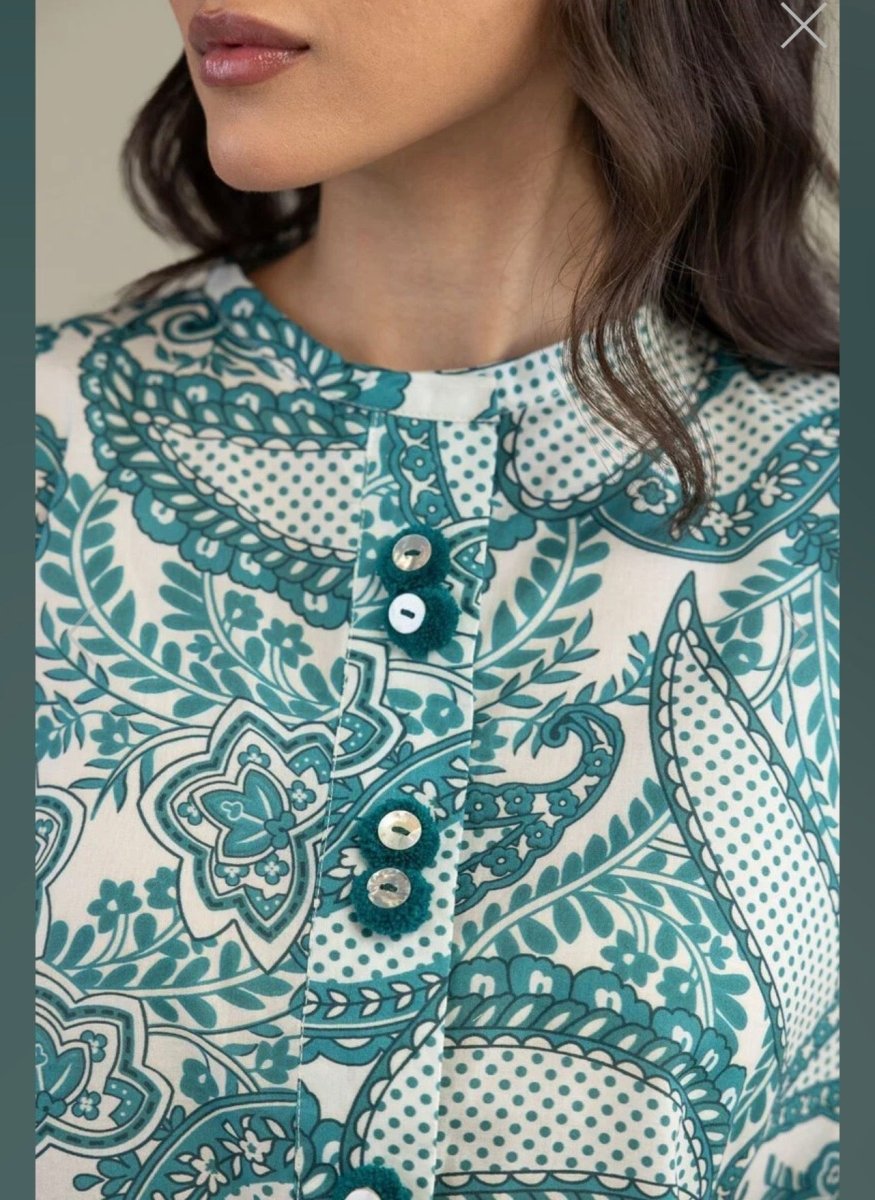 Khaadi | Printed | Lawn | 2-Piece | Ready to Wear | C-Green Western - Shopping Haul
