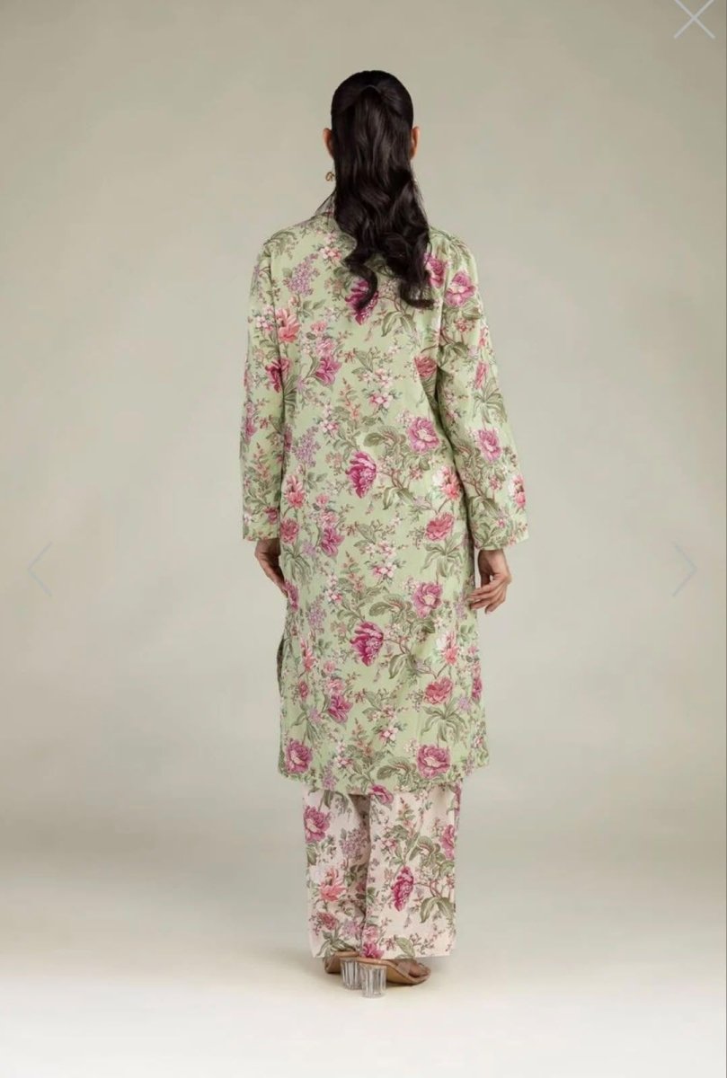Khaadi | Printed | Lawn | 2-Piece | Ready to Wear | Mint - Shopping Haul