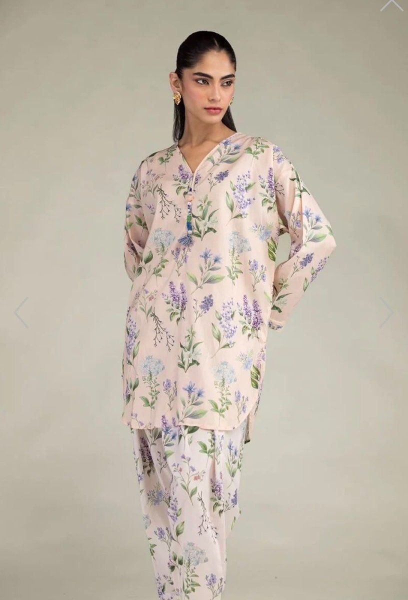 Khaadi | Printed | Lawn | 2-Piece | Ready to Wear | Powder Pink