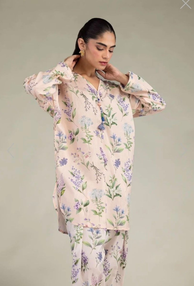 Khaadi | Printed | Lawn | 2-Piece | Ready to Wear | Powder Pink