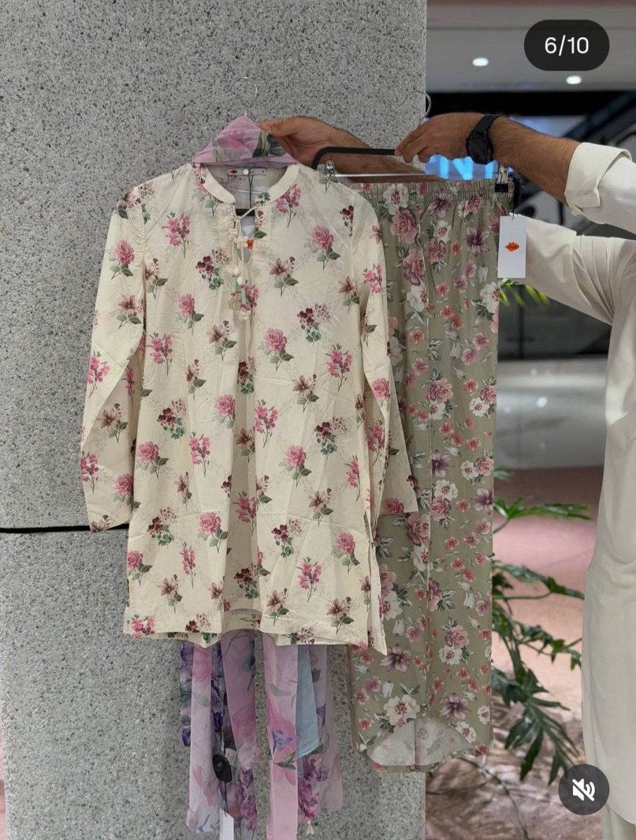 Khaadi | Printed | Lawn | 2-Piece | Ready to Wear | Skin - Shopping Haul