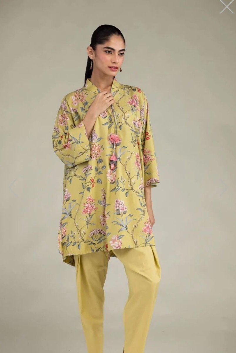 Khaadi | Printed | Lawn | 2-Piece | Ready to Wear | Yellow